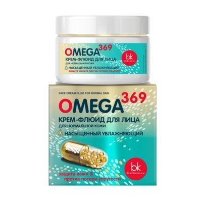 BelKosmex Omega 369 Крем-флюид для лица для нормальной кожи 48мл