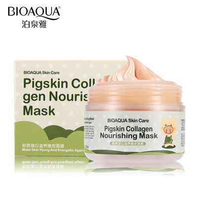 Питательная коллагеновая маска BIOAQUA Pigskin collagen nourishing mask