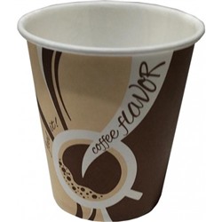 Стакан одноразовый бумажный для горячих напитков Coffee flavor, 250 мл, 50 шт