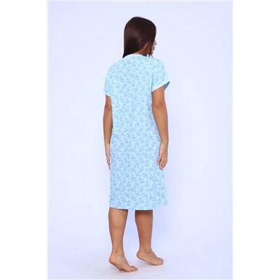 Женская ночная сорочка 42338 (Голубой)