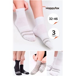 Спортивные носки 3 пары Happy Fox