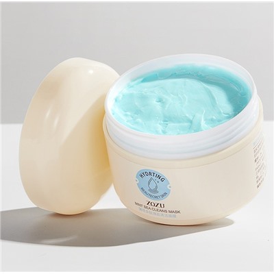 Маска-суфле для лица с мятой и морской солью Zozu Mint Sea Cleans Mask, 100 гр.