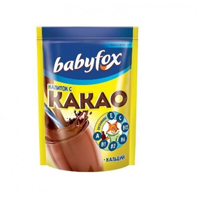 «BabyFox», напиток с какао, 135 гр. KDV