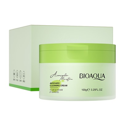 Очищающий гидрофильный бальзам для снятия макияжа с авокадо BIOAQUA Avocado Cleansing Cream, 100 гр.